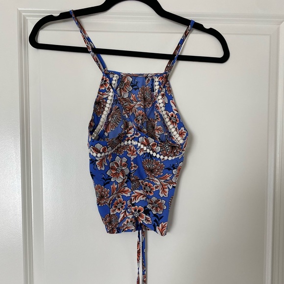 Dance & Marvel Floral Halter Top Size Small New without Tags - Picture 9 of 11